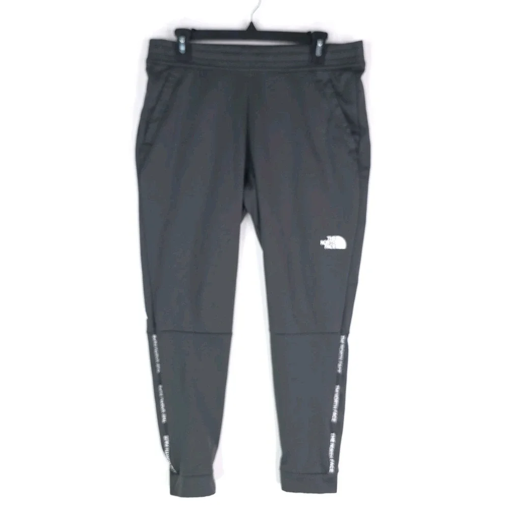 The North Face Men's Medium Tape Ampere Jogger Athletic Pants Asphalt Gray
